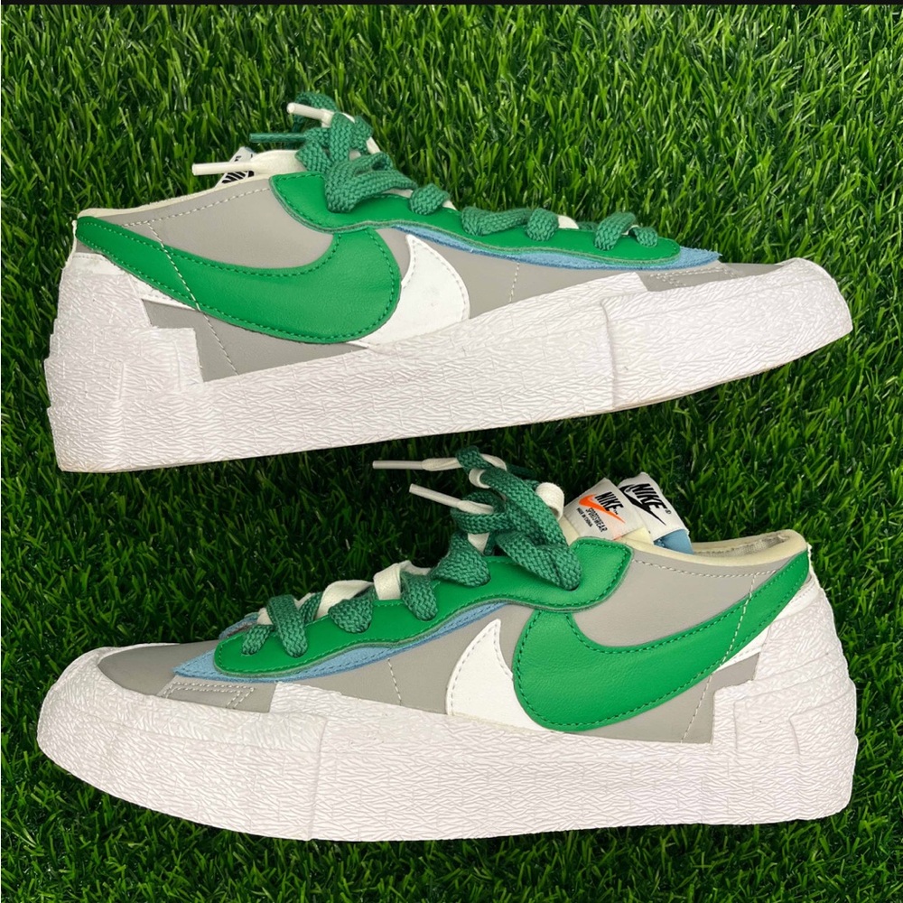 Nike Blazer Low Sacai Classic Green - Picture 2 of 11